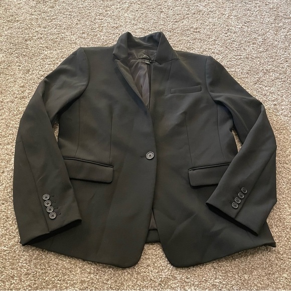 J. Crew Regent blazer black 12 preppy Classic academia heritage career business - Picture 3 of 7